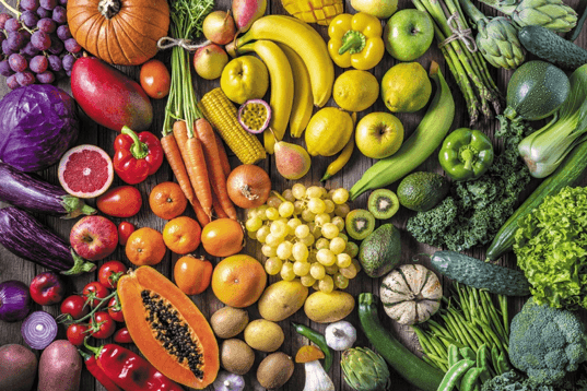 Eat fruits and veggies